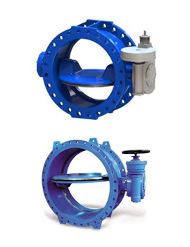 Butterfly valve - Double Flanged Eccentric design